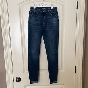 DL1961 Women's Deep Indigo Skinny Jeans